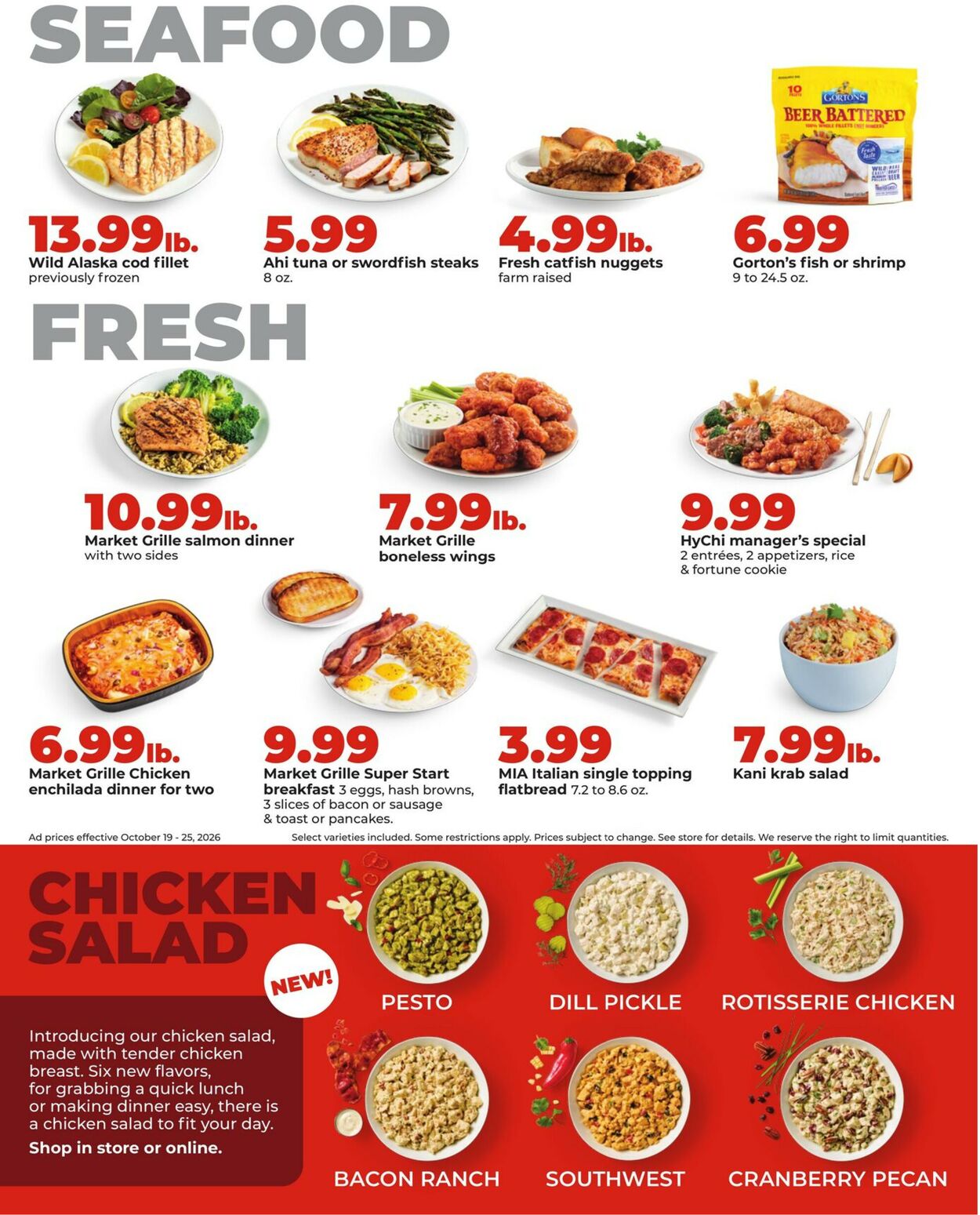 Catalogue HyVee from 10/19/2026