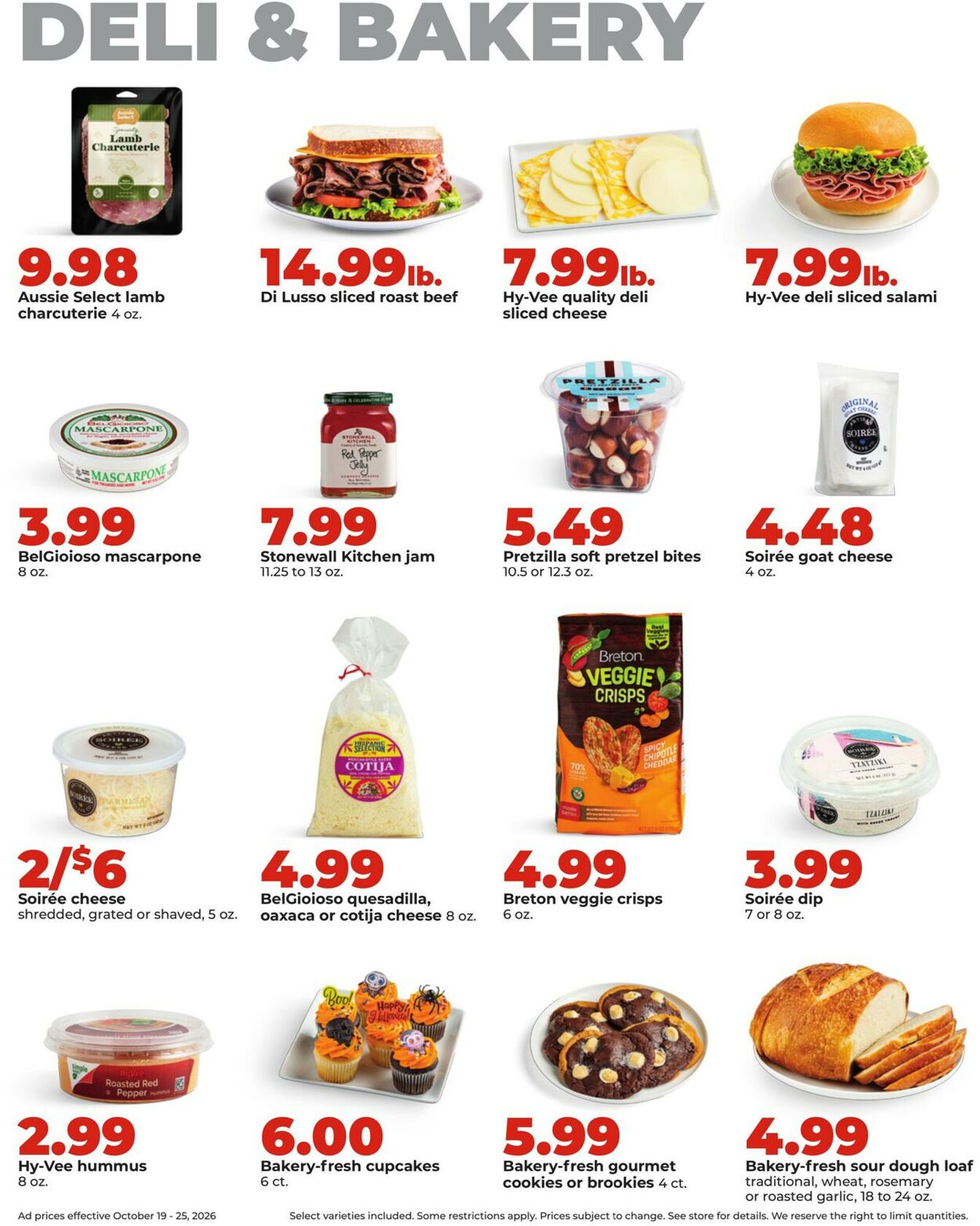 Catalogue HyVee from 10/19/2026