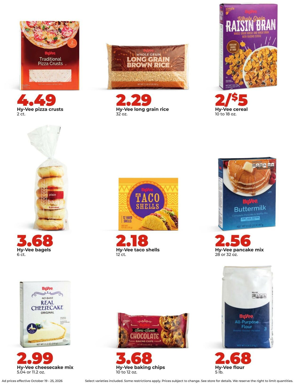 Catalogue HyVee from 10/19/2026
