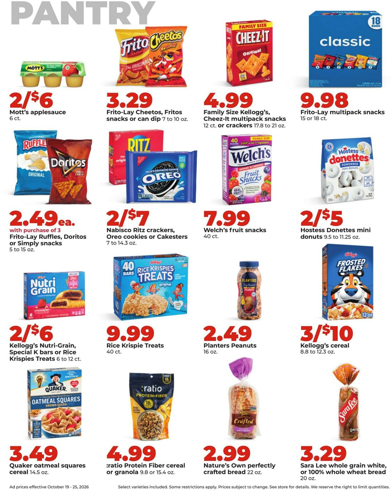 Catalogue HyVee from 10/19/2026