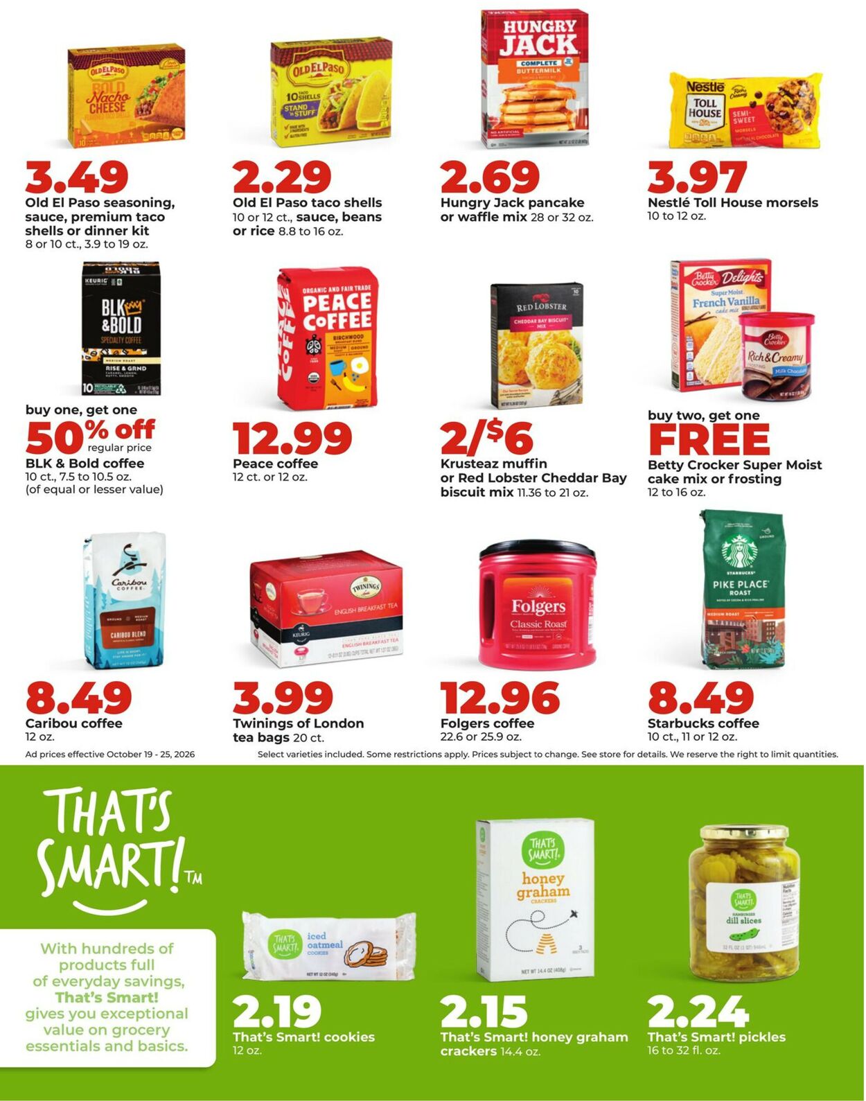 Catalogue HyVee from 10/19/2026