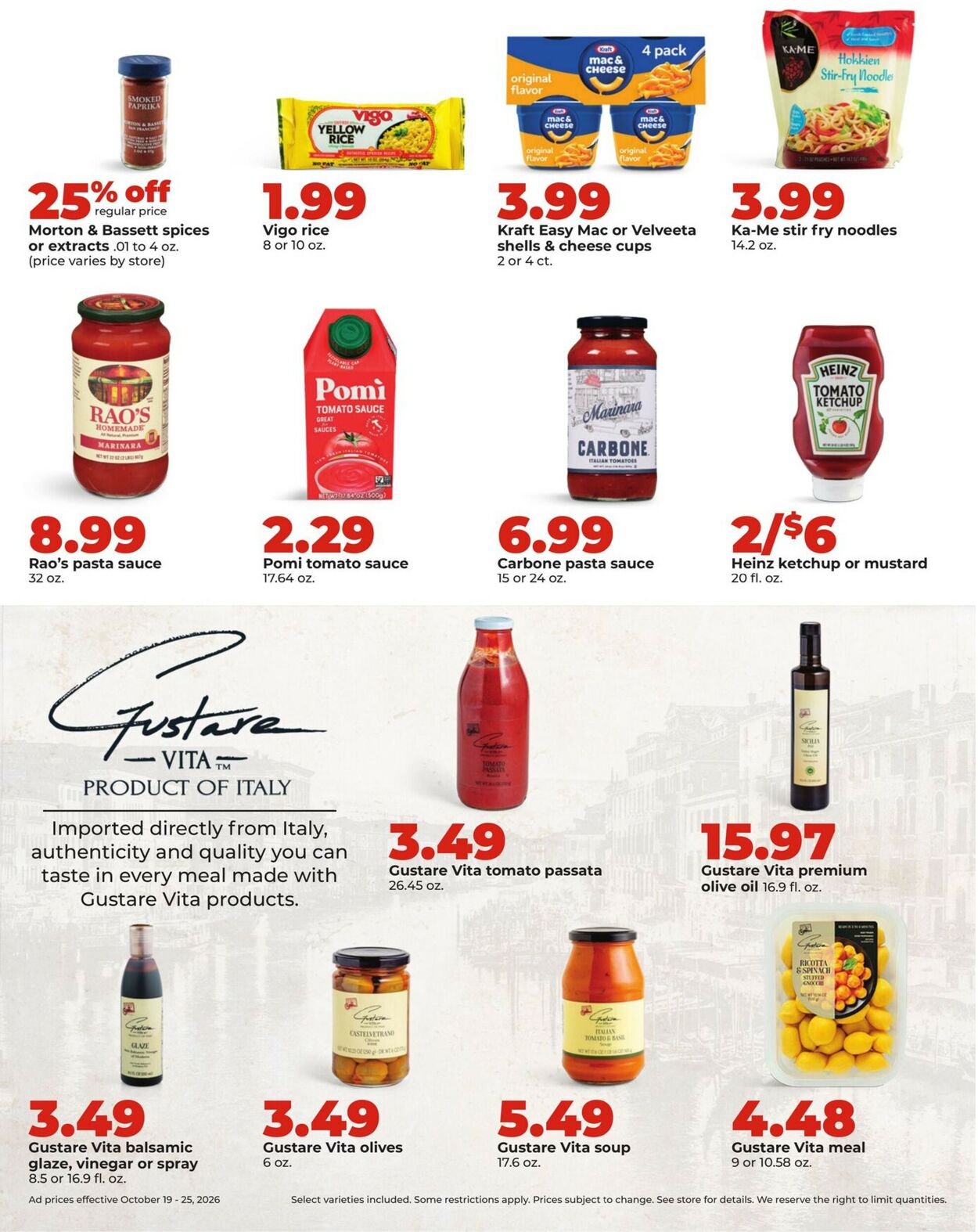 Catalogue HyVee from 10/19/2026