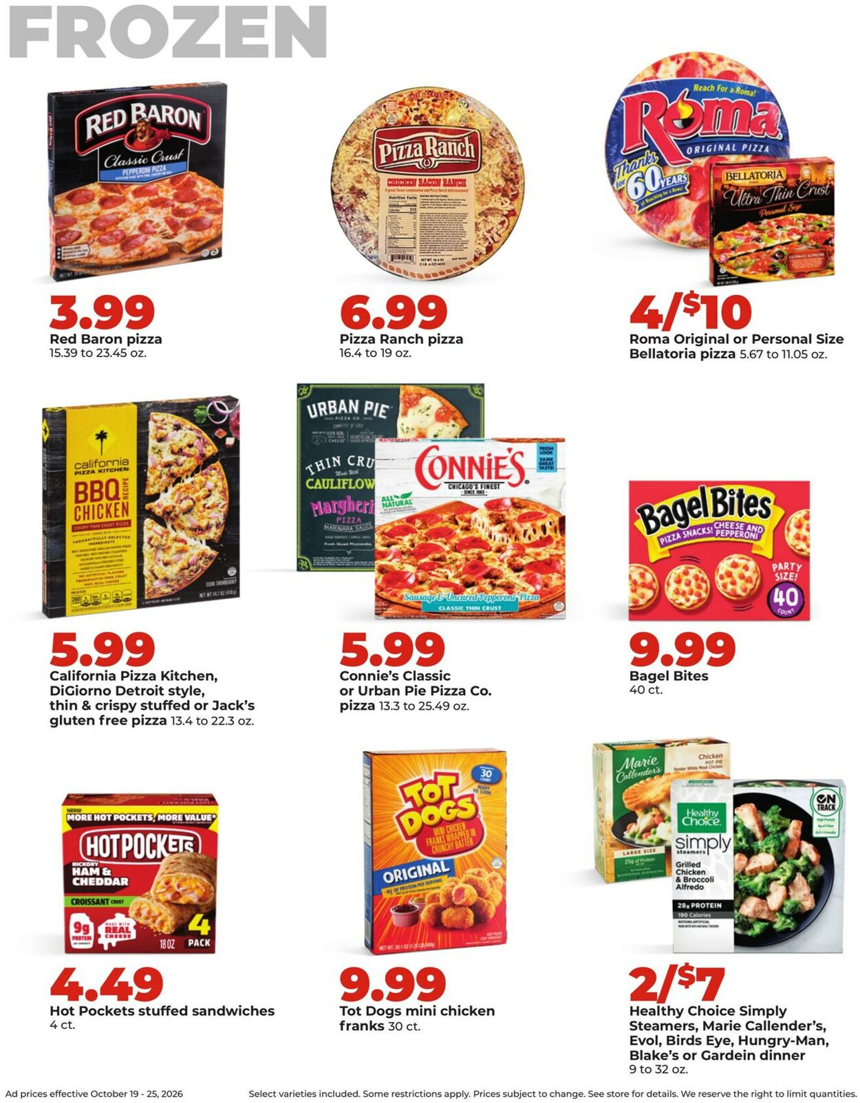 Catalogue HyVee from 10/19/2026