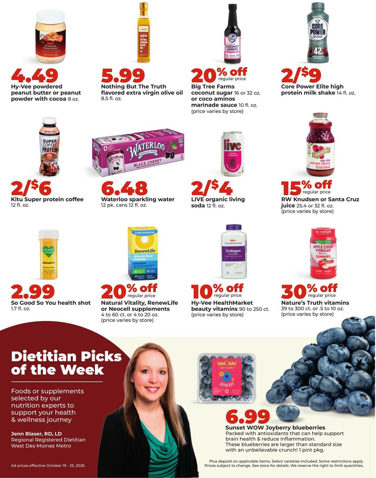 Catalogue HyVee from 10/19/2026