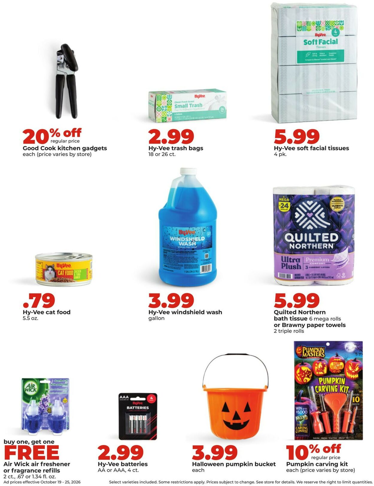 Catalogue HyVee from 10/19/2026