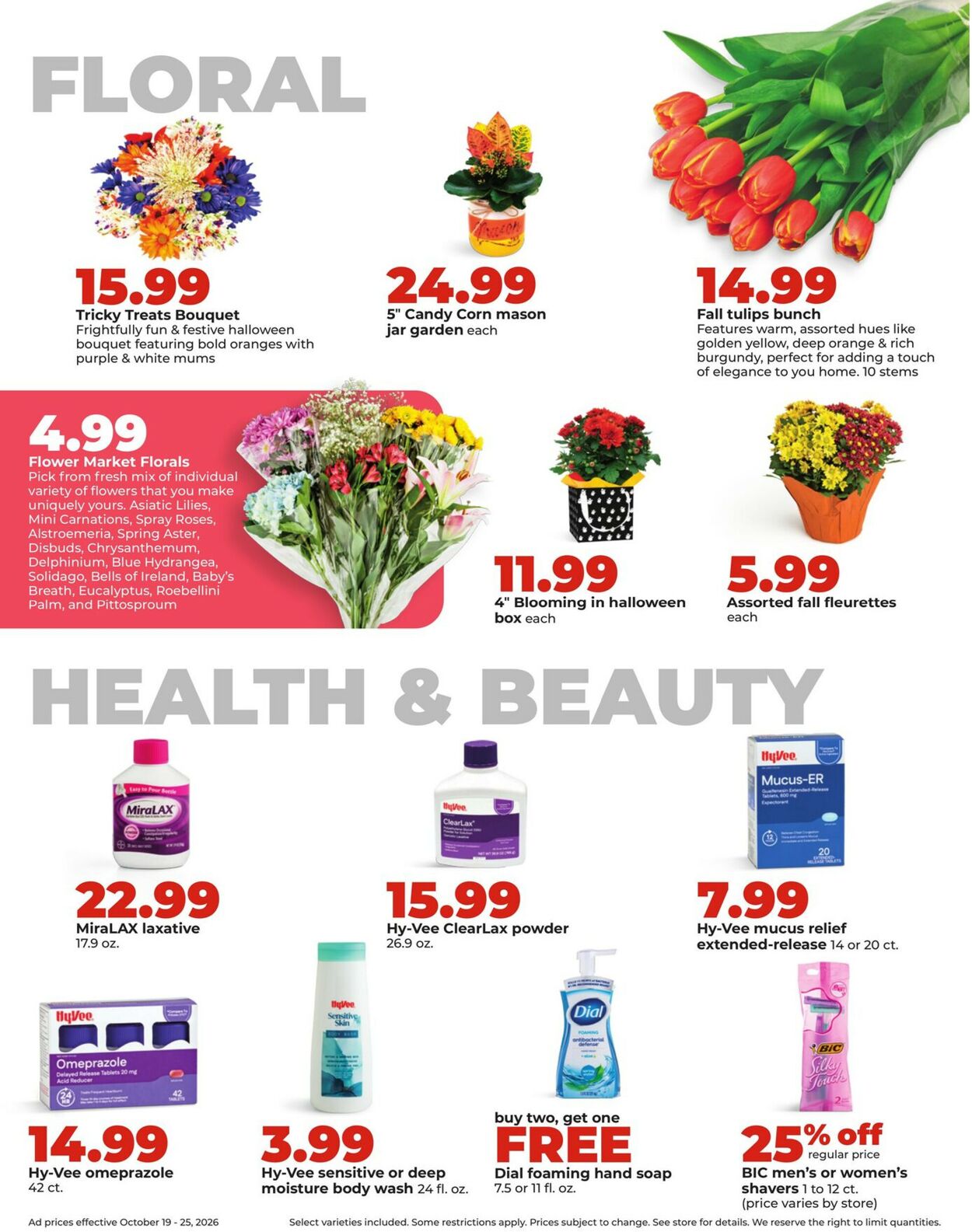 Catalogue HyVee from 10/19/2026