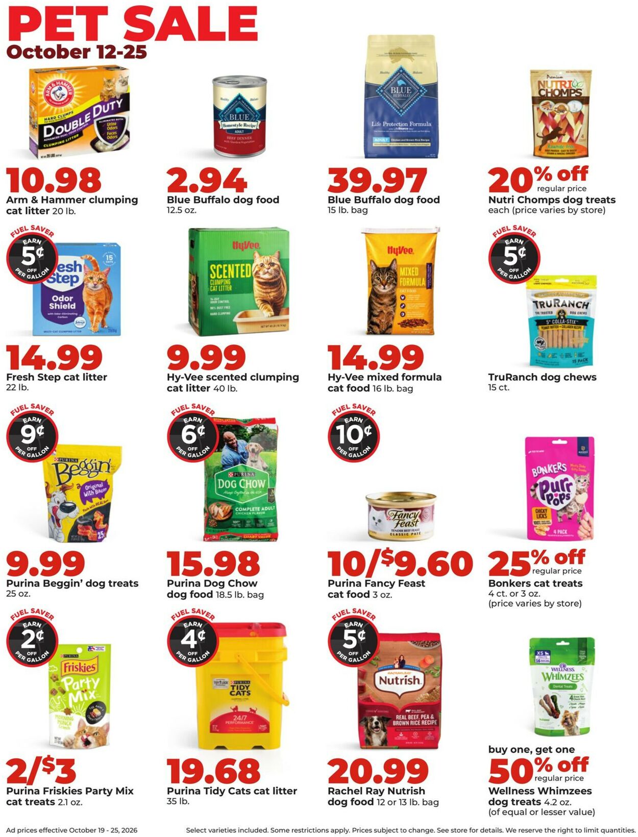 Catalogue HyVee from 10/19/2026