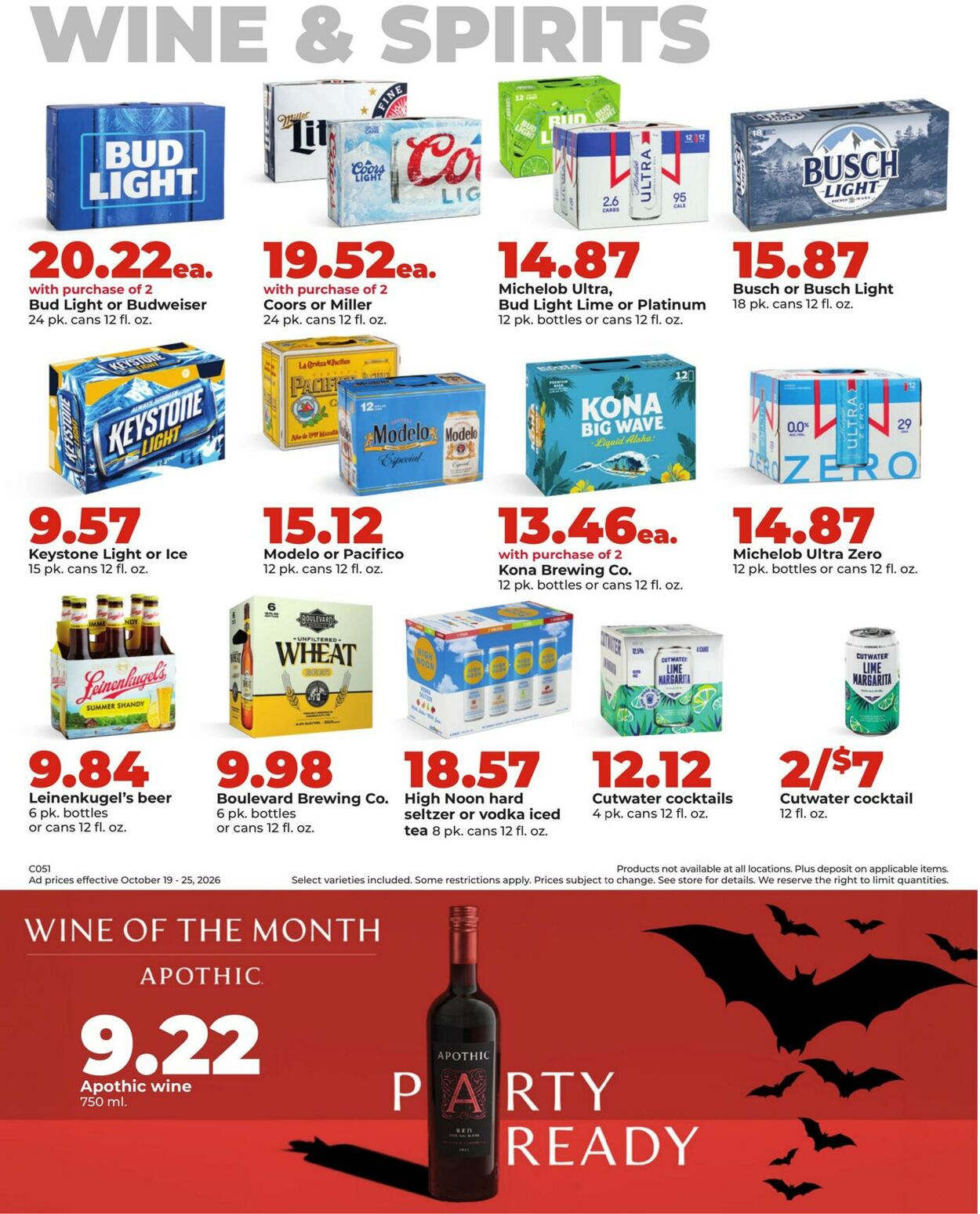 Catalogue HyVee from 10/19/2026