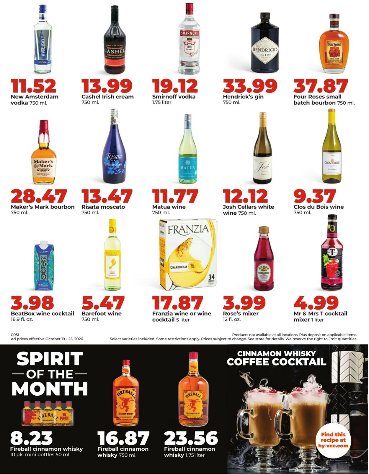 Catalogue HyVee from 10/19/2026