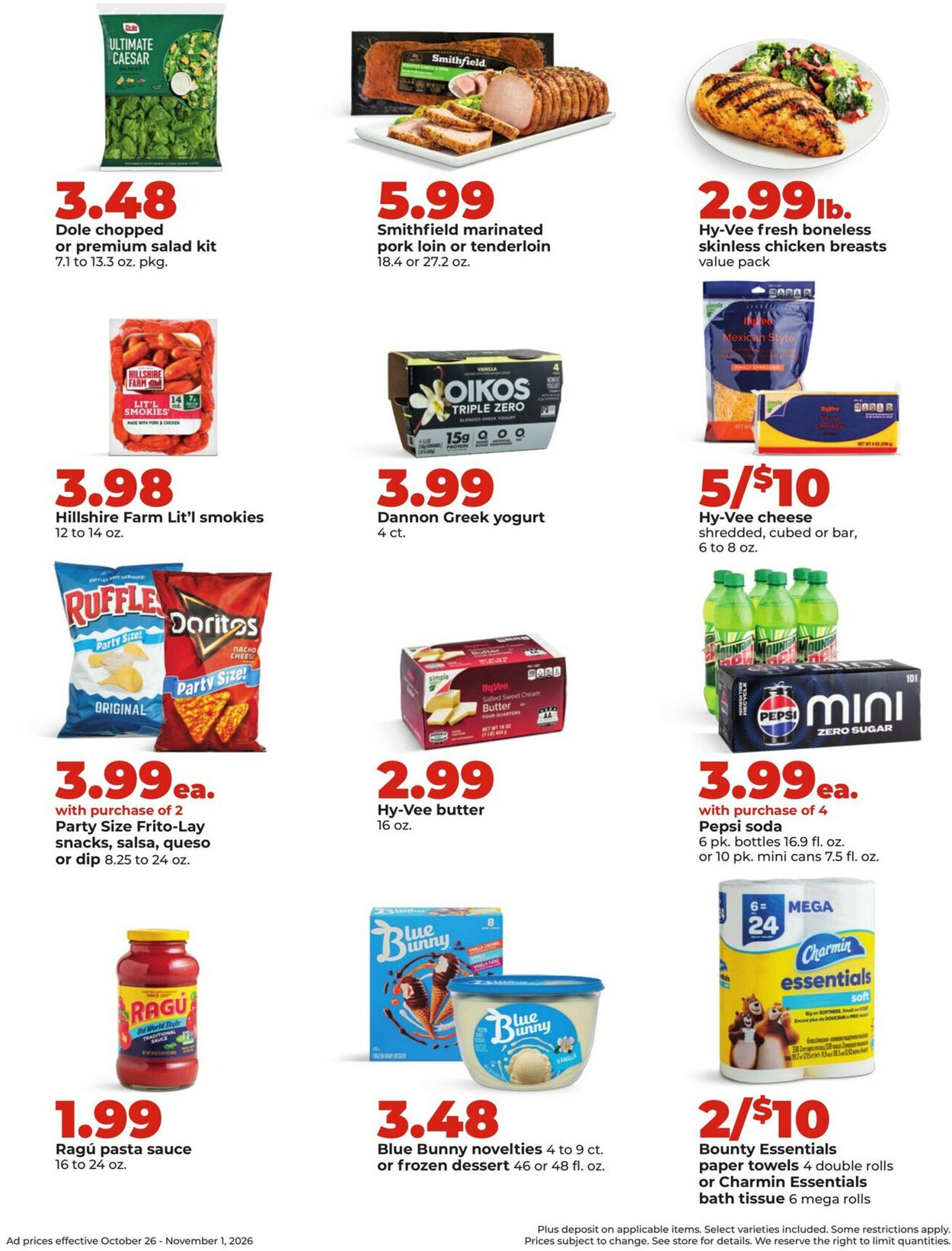 Catalogue HyVee from 10/26/2026