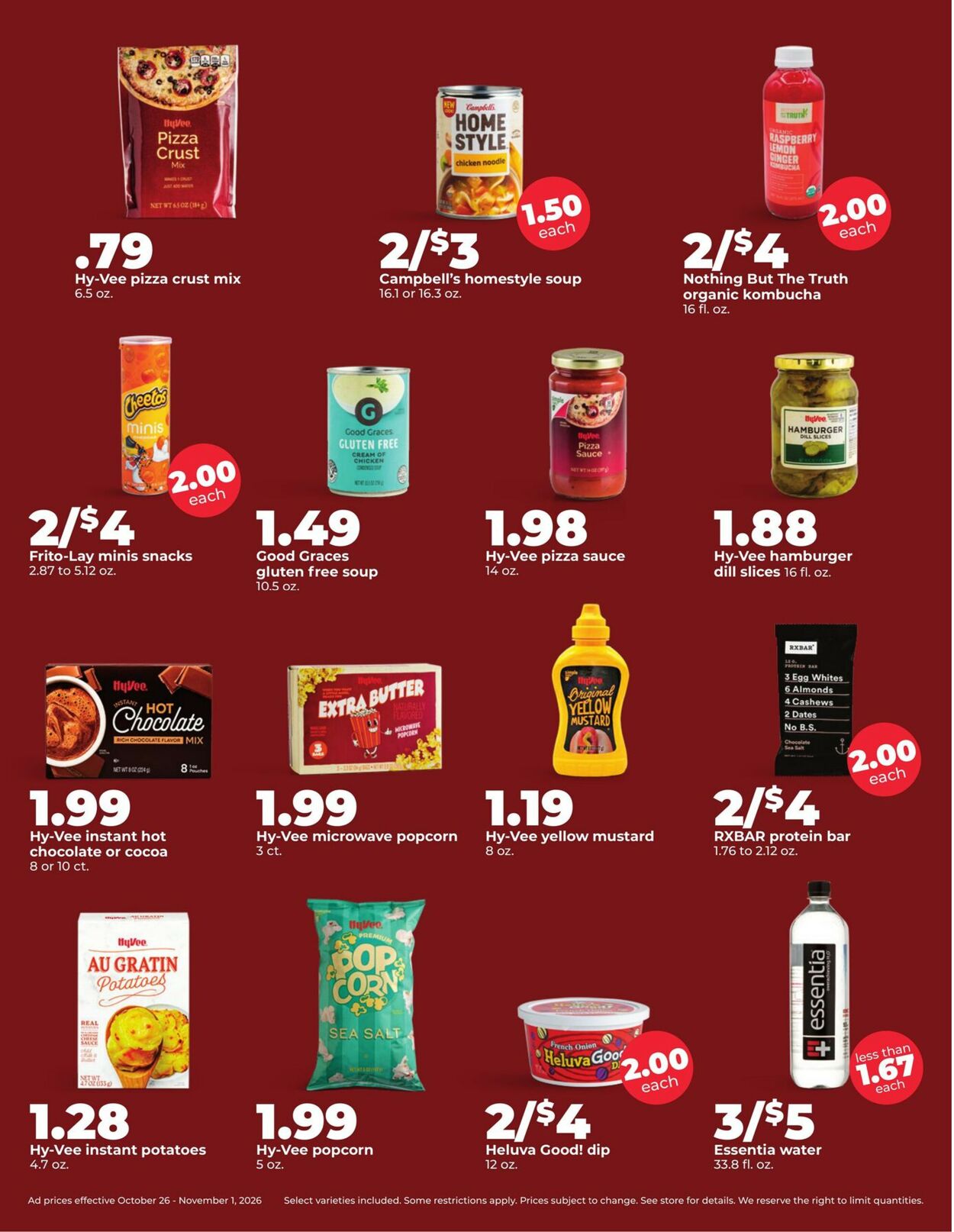 Catalogue HyVee from 10/26/2026