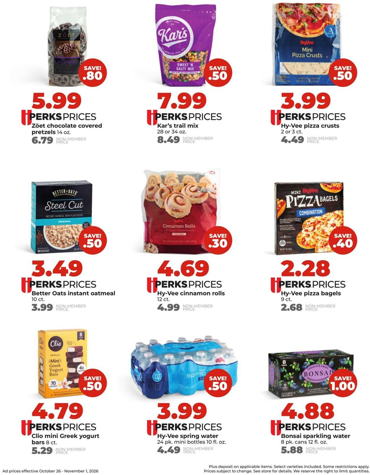 Catalogue HyVee from 10/26/2026