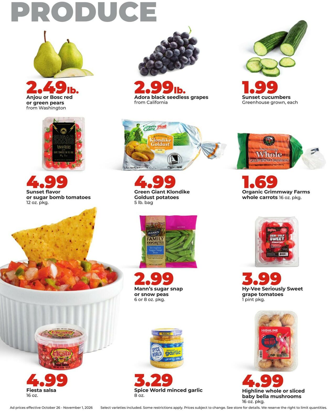 Catalogue HyVee from 10/26/2026