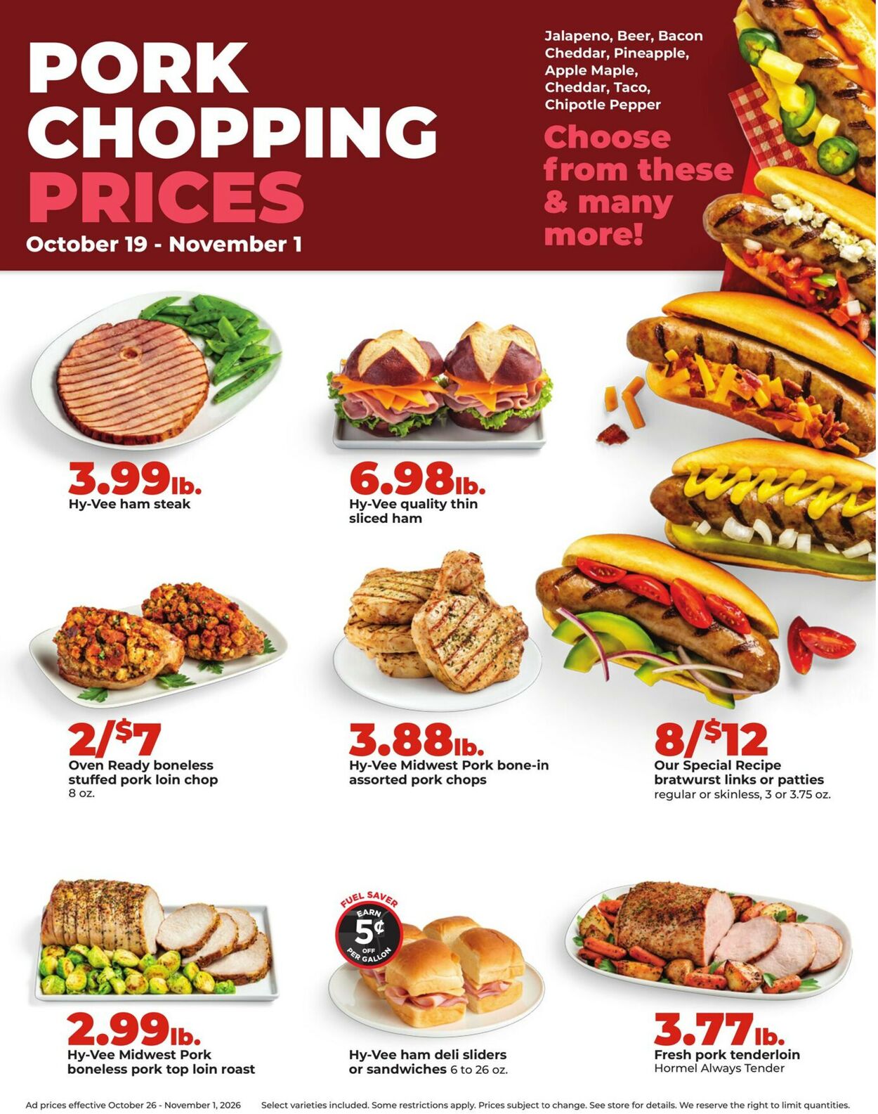 Catalogue HyVee from 10/26/2026