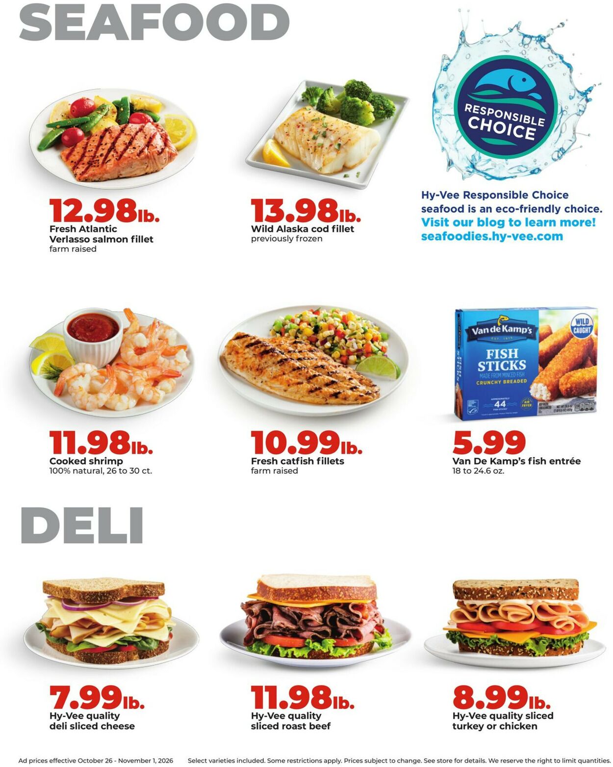 Catalogue HyVee from 10/26/2026