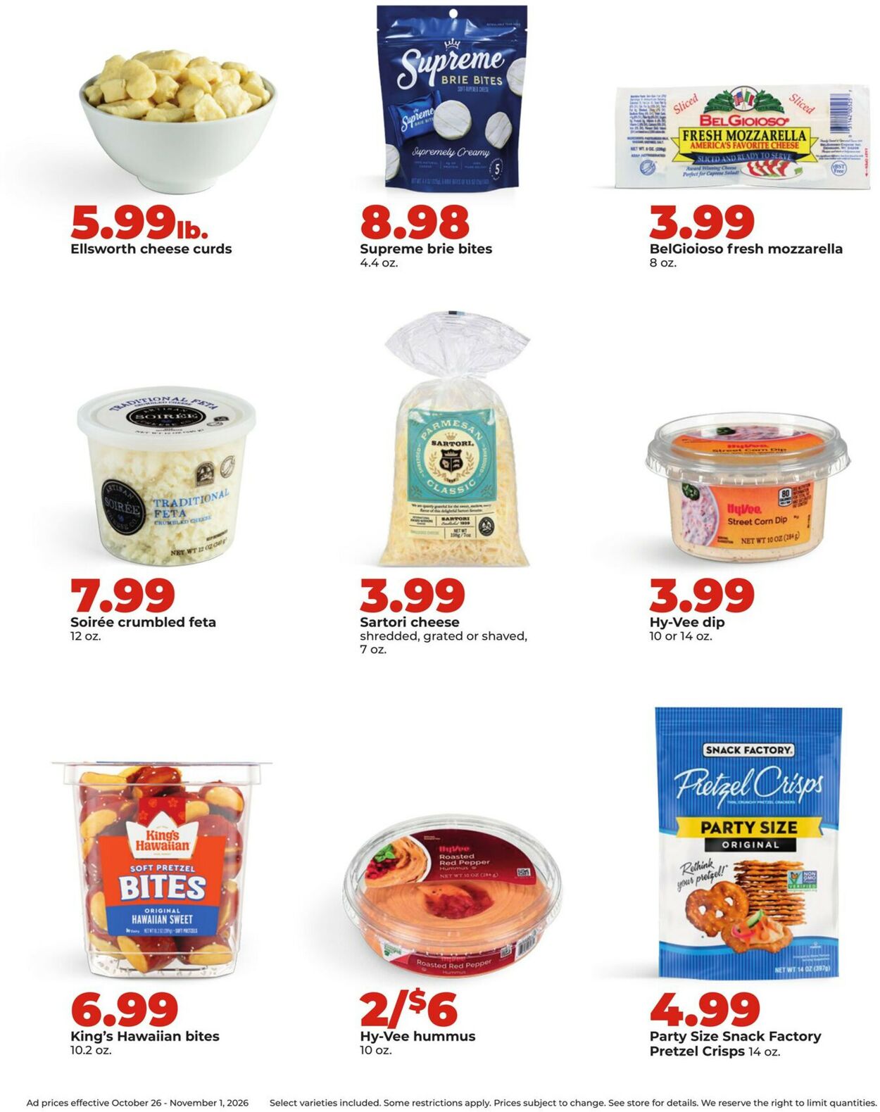 Catalogue HyVee from 10/26/2026