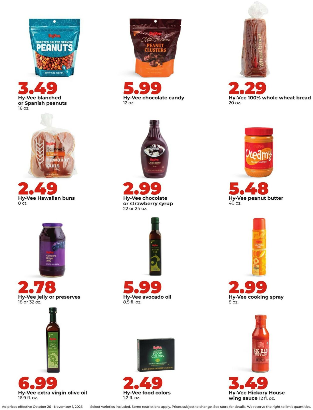 Catalogue HyVee from 10/26/2026