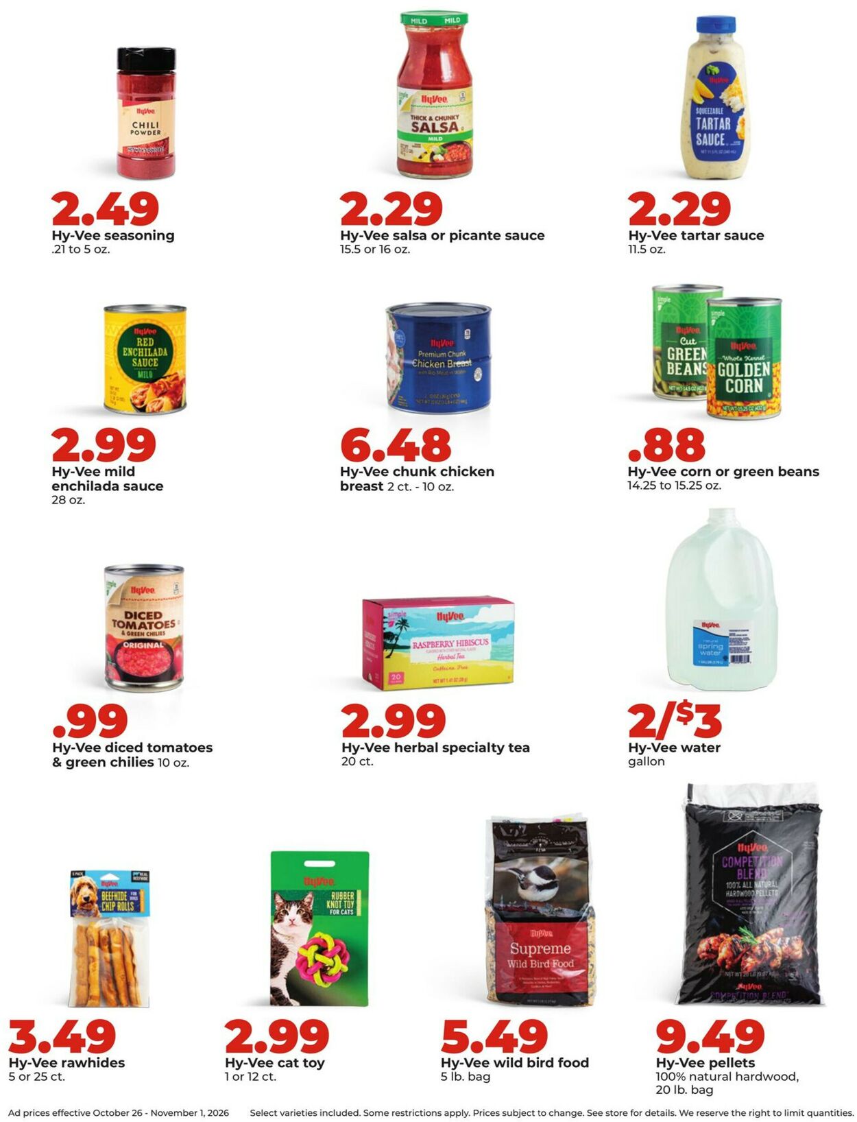 Catalogue HyVee from 10/26/2026