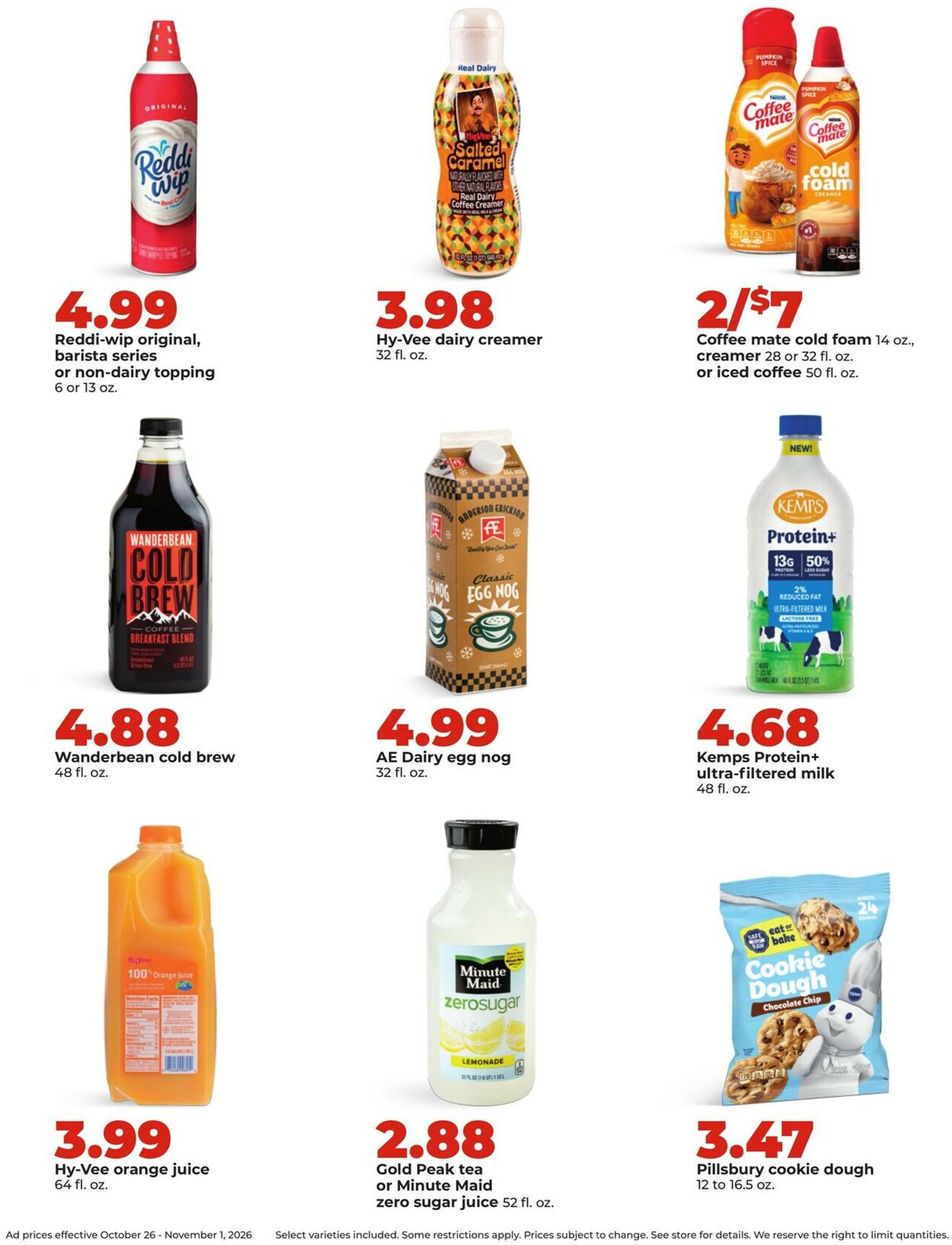 Catalogue HyVee from 10/26/2026