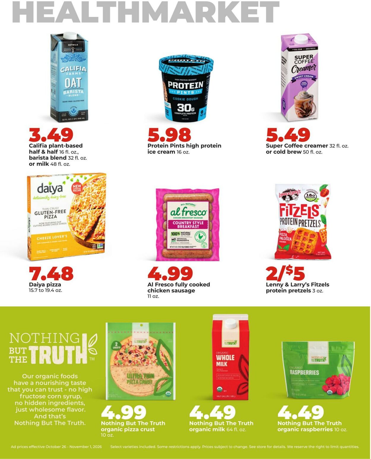 Catalogue HyVee from 10/26/2026