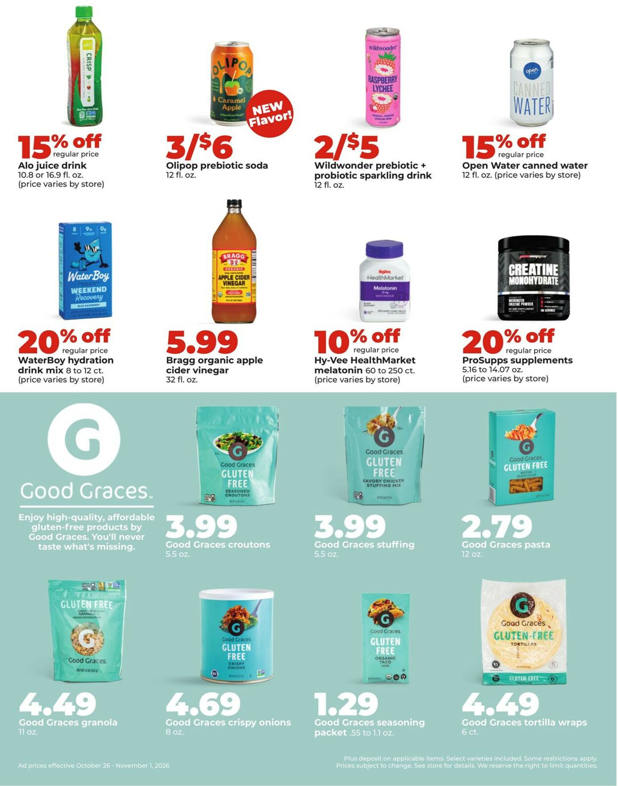 Catalogue HyVee from 10/26/2026