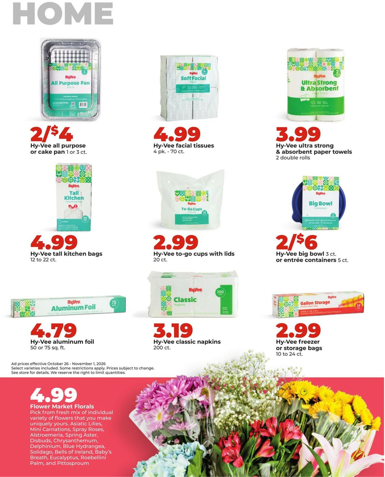 Catalogue HyVee from 10/26/2026