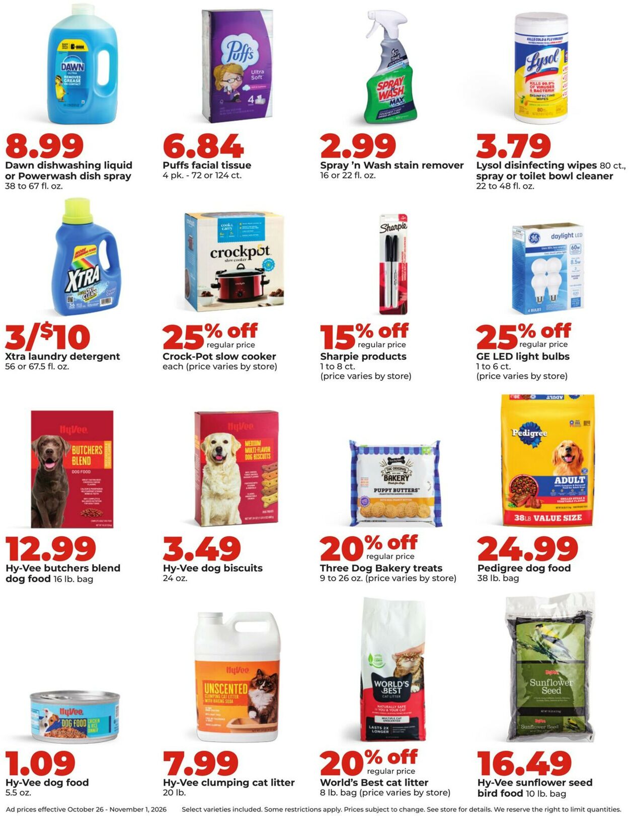 Catalogue HyVee from 10/26/2026