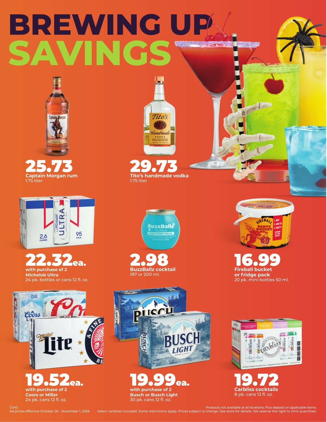 Catalogue HyVee from 10/26/2026