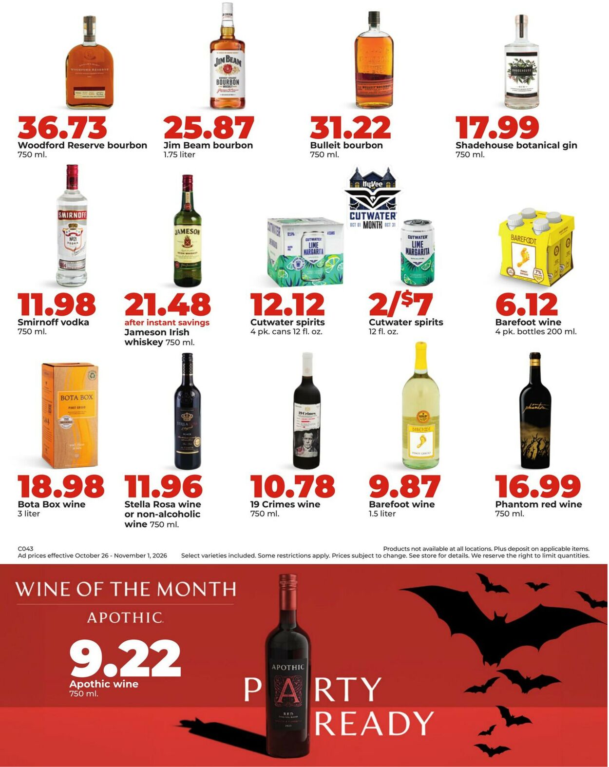 Catalogue HyVee from 10/26/2026