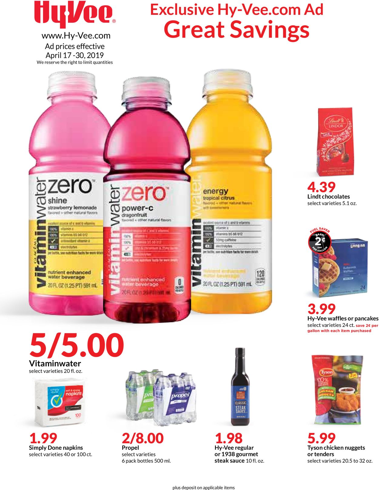 Catalogue HyVee from 04/17/2019