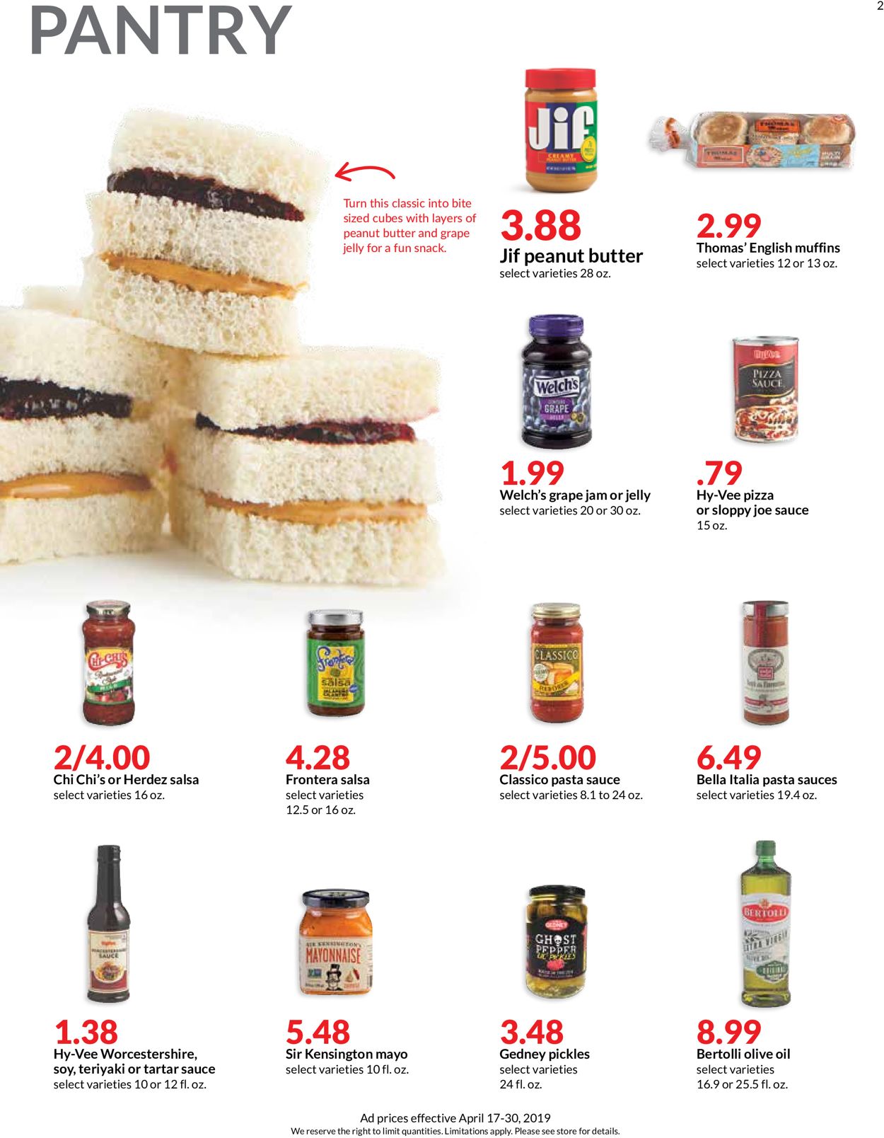 Catalogue HyVee from 04/17/2019