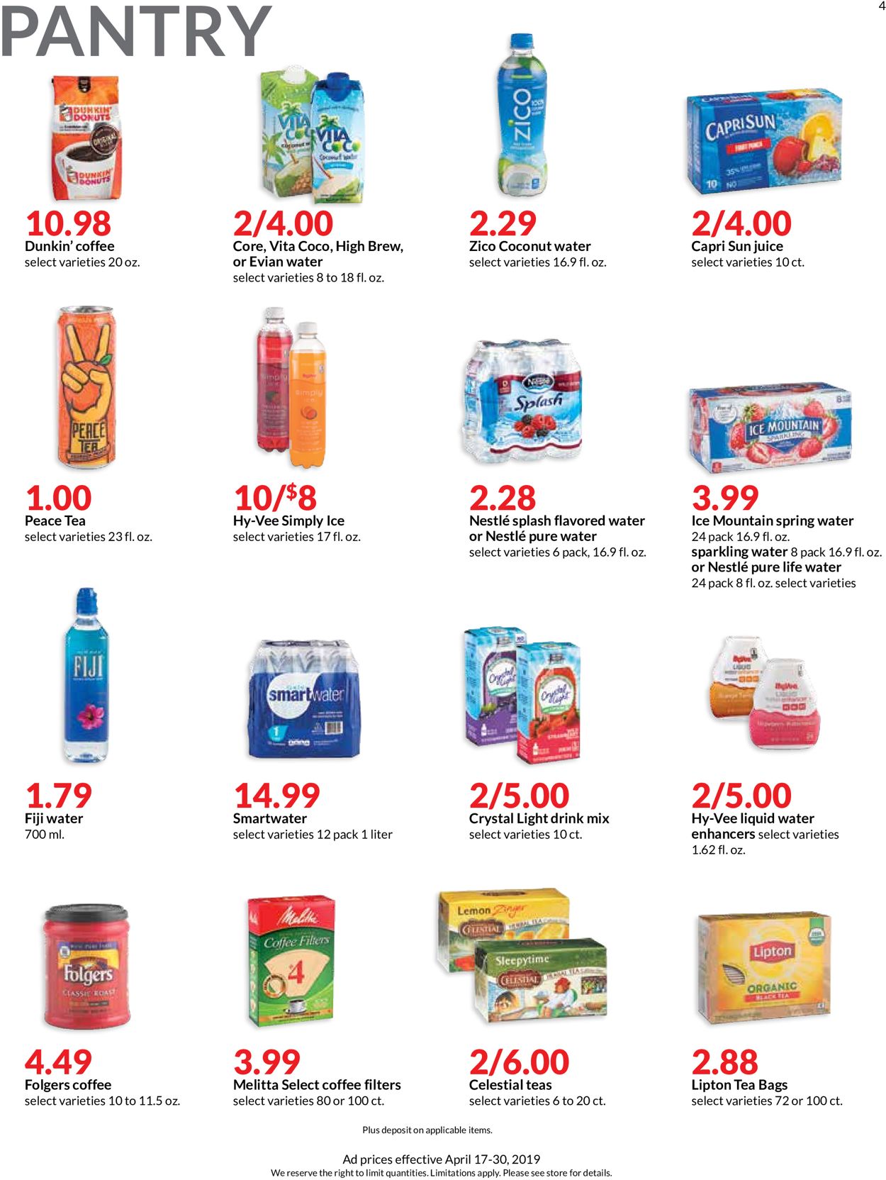 Catalogue HyVee from 04/17/2019