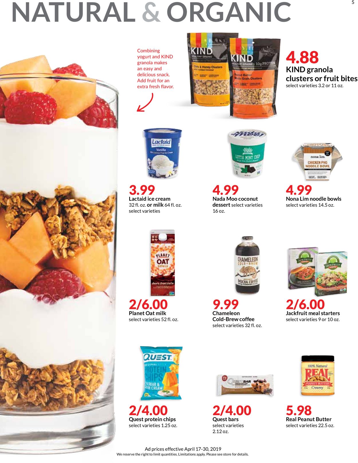 Catalogue HyVee from 04/17/2019