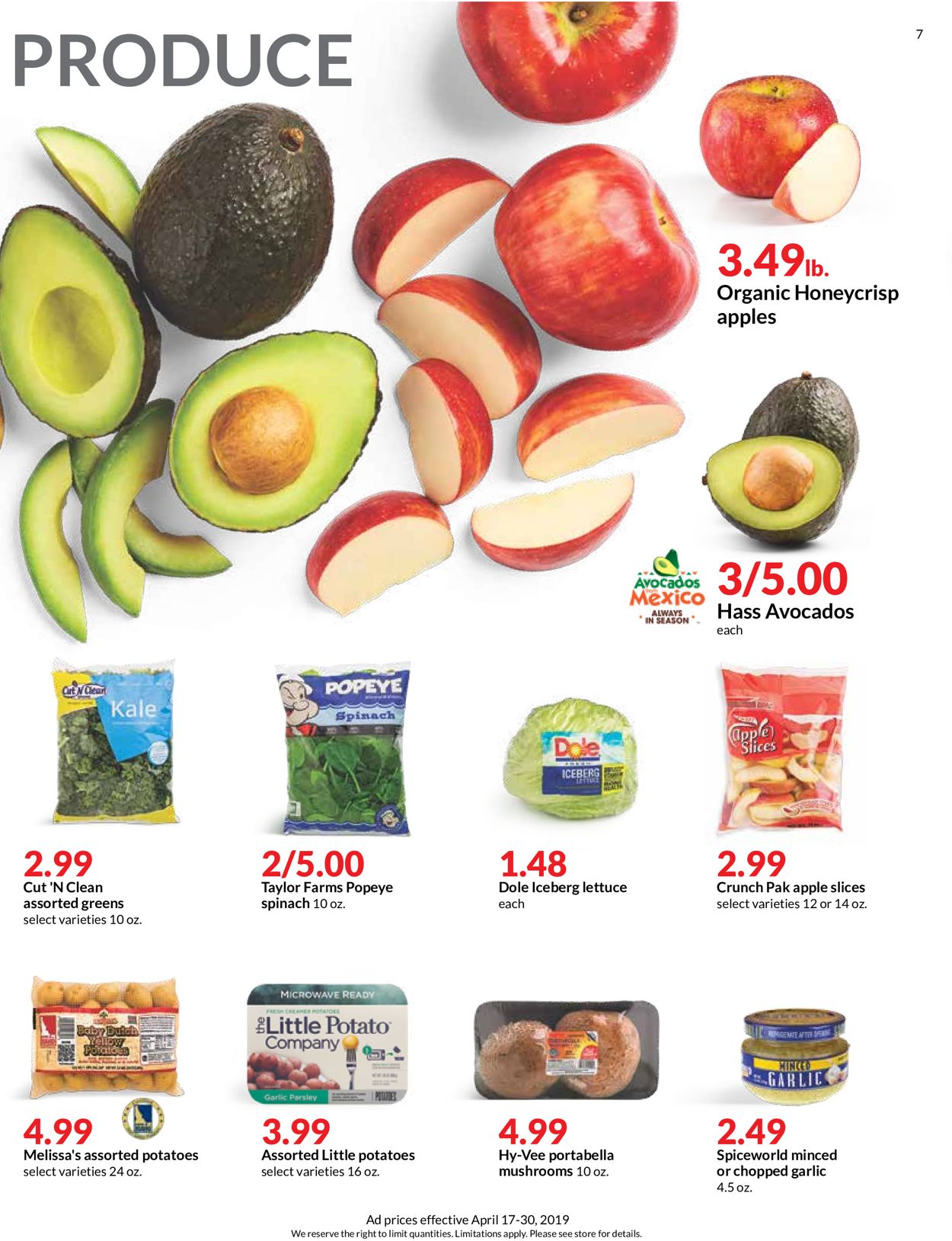 Catalogue HyVee from 04/17/2019