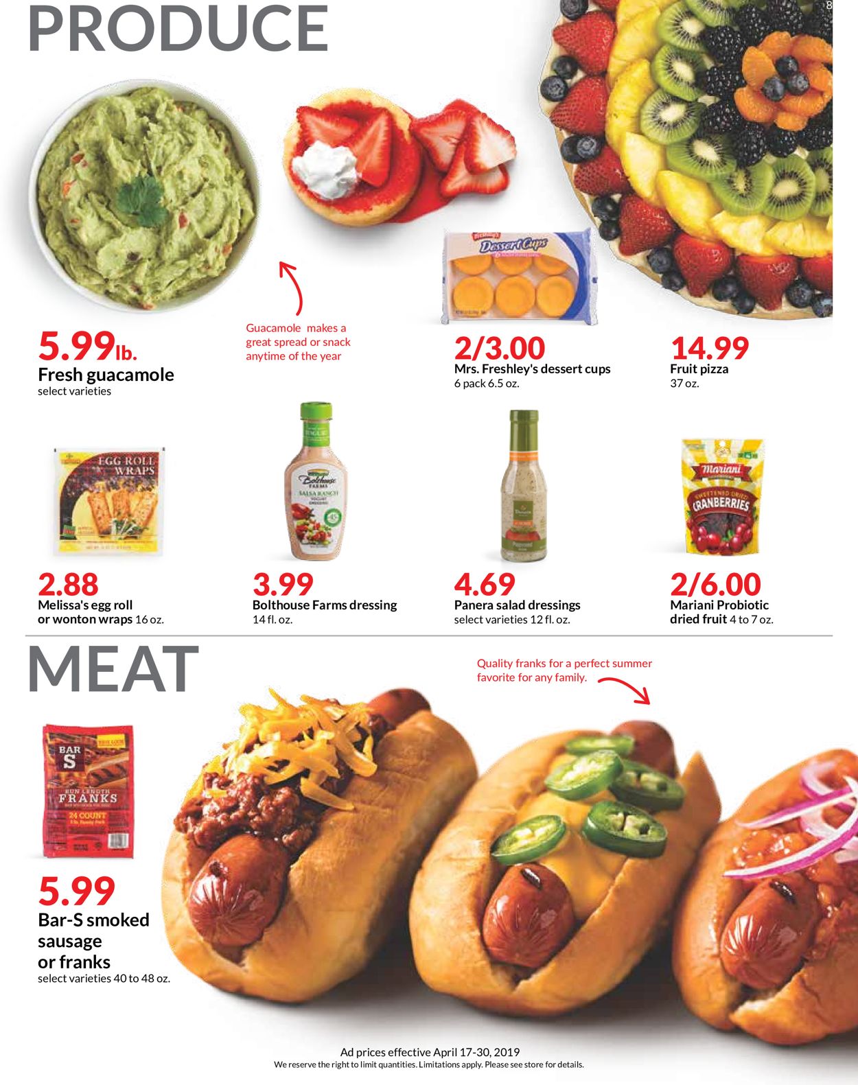 Catalogue HyVee from 04/17/2019