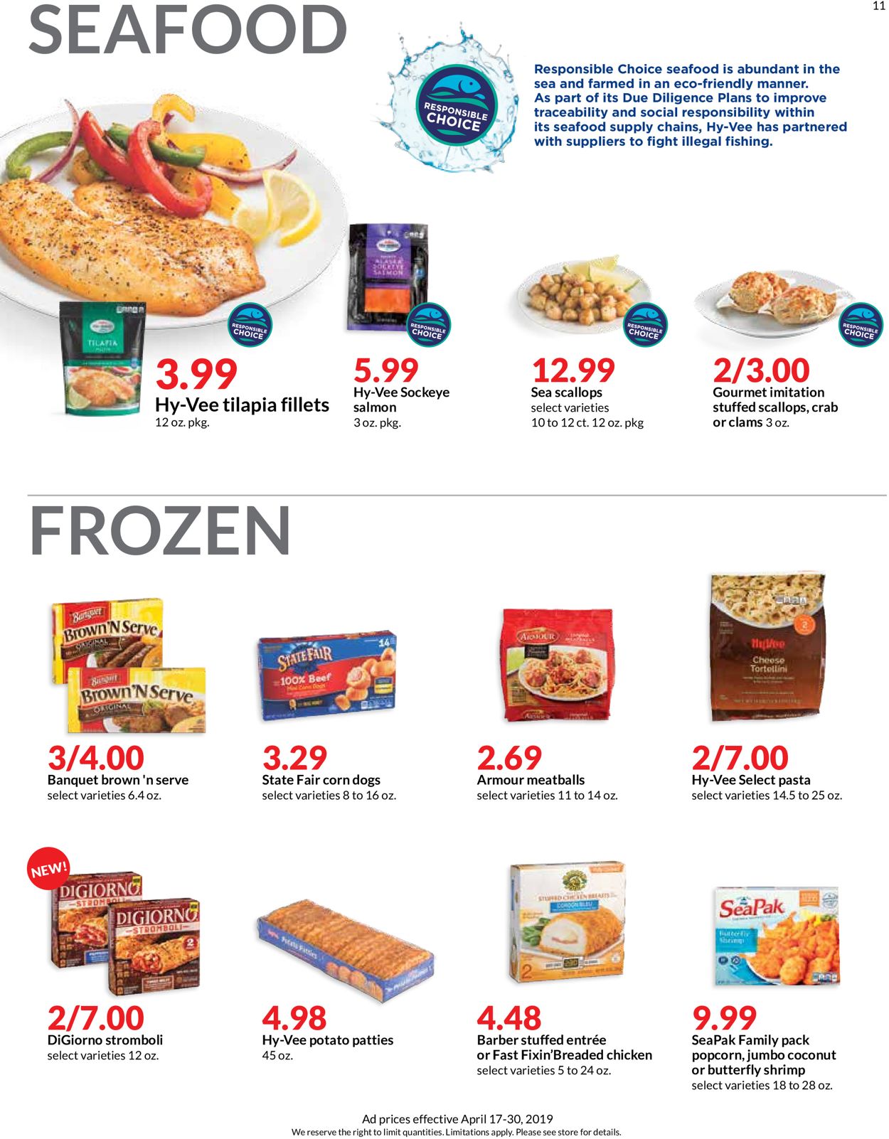 Catalogue HyVee from 04/17/2019