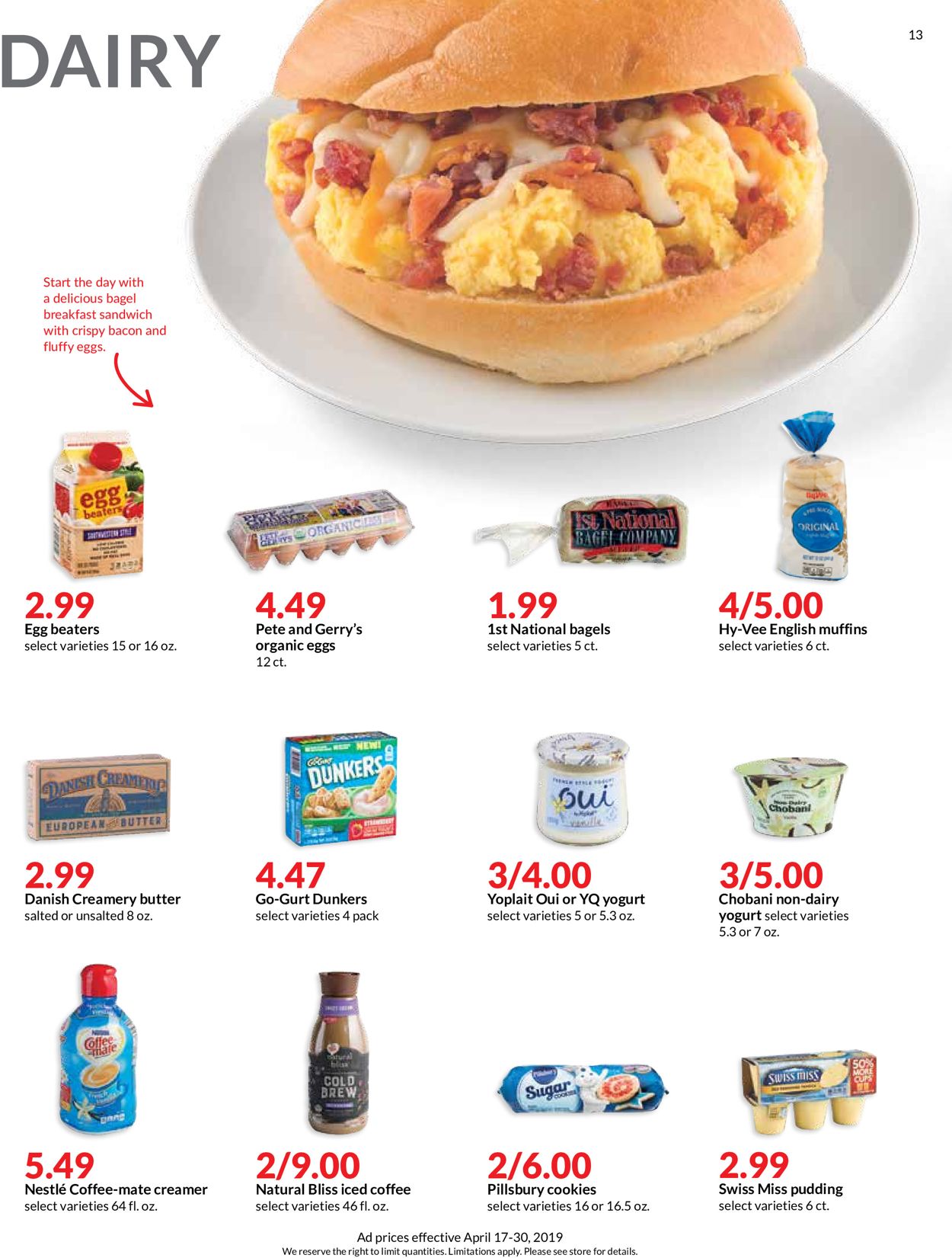 Catalogue HyVee from 04/17/2019