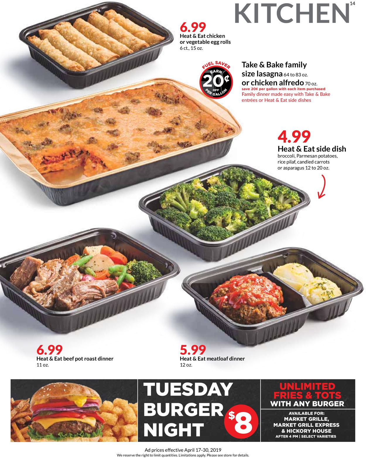 Catalogue HyVee from 04/17/2019