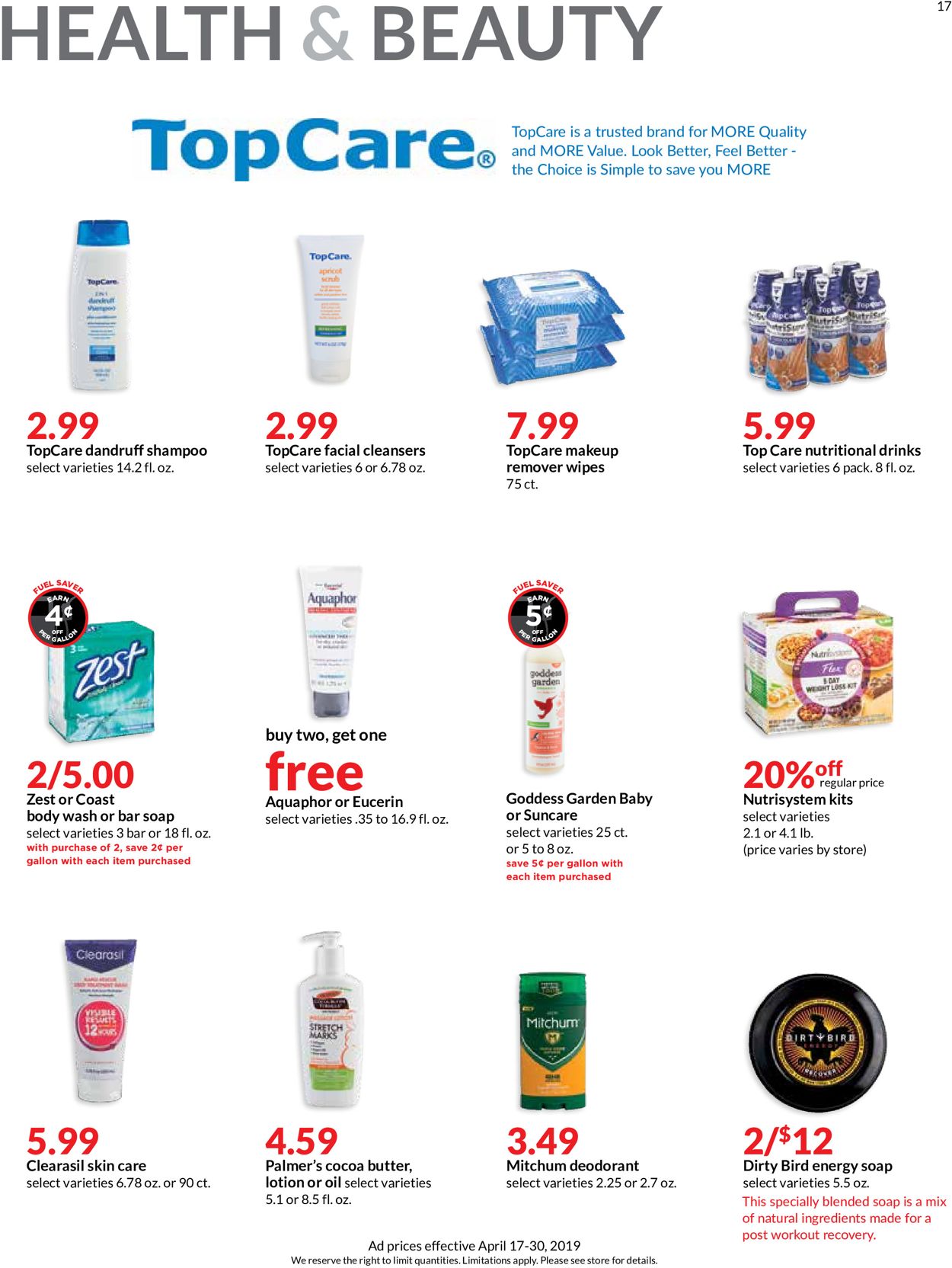 Catalogue HyVee from 04/17/2019