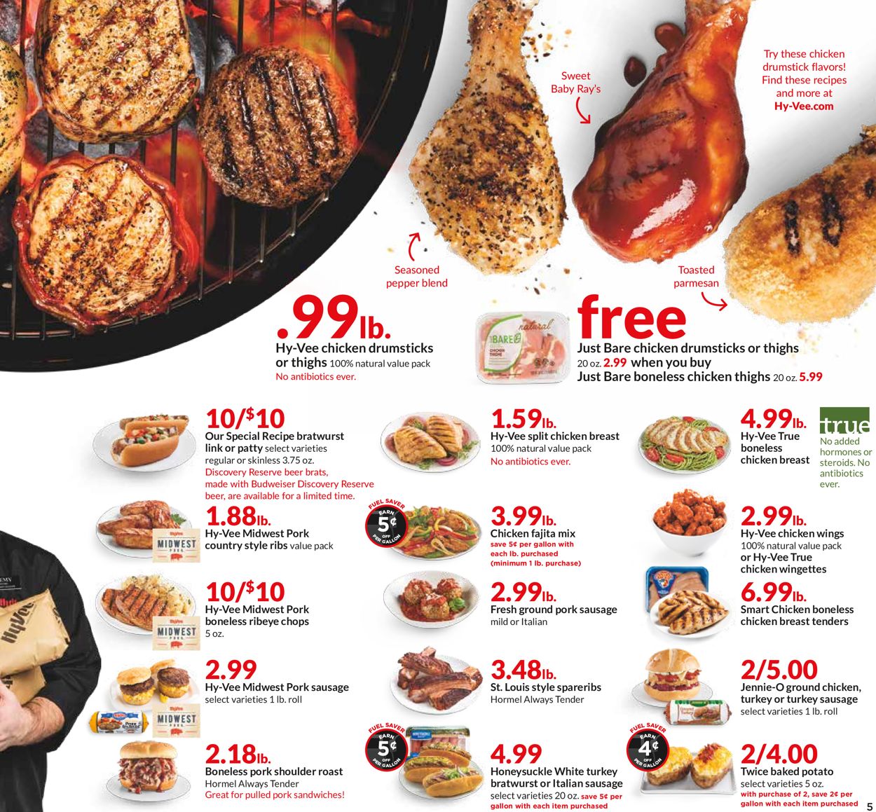 Catalogue HyVee from 04/24/2019