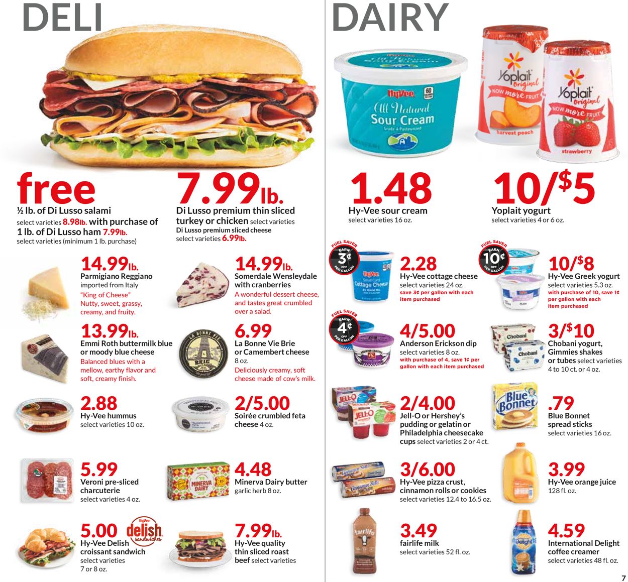 Catalogue HyVee from 04/24/2019