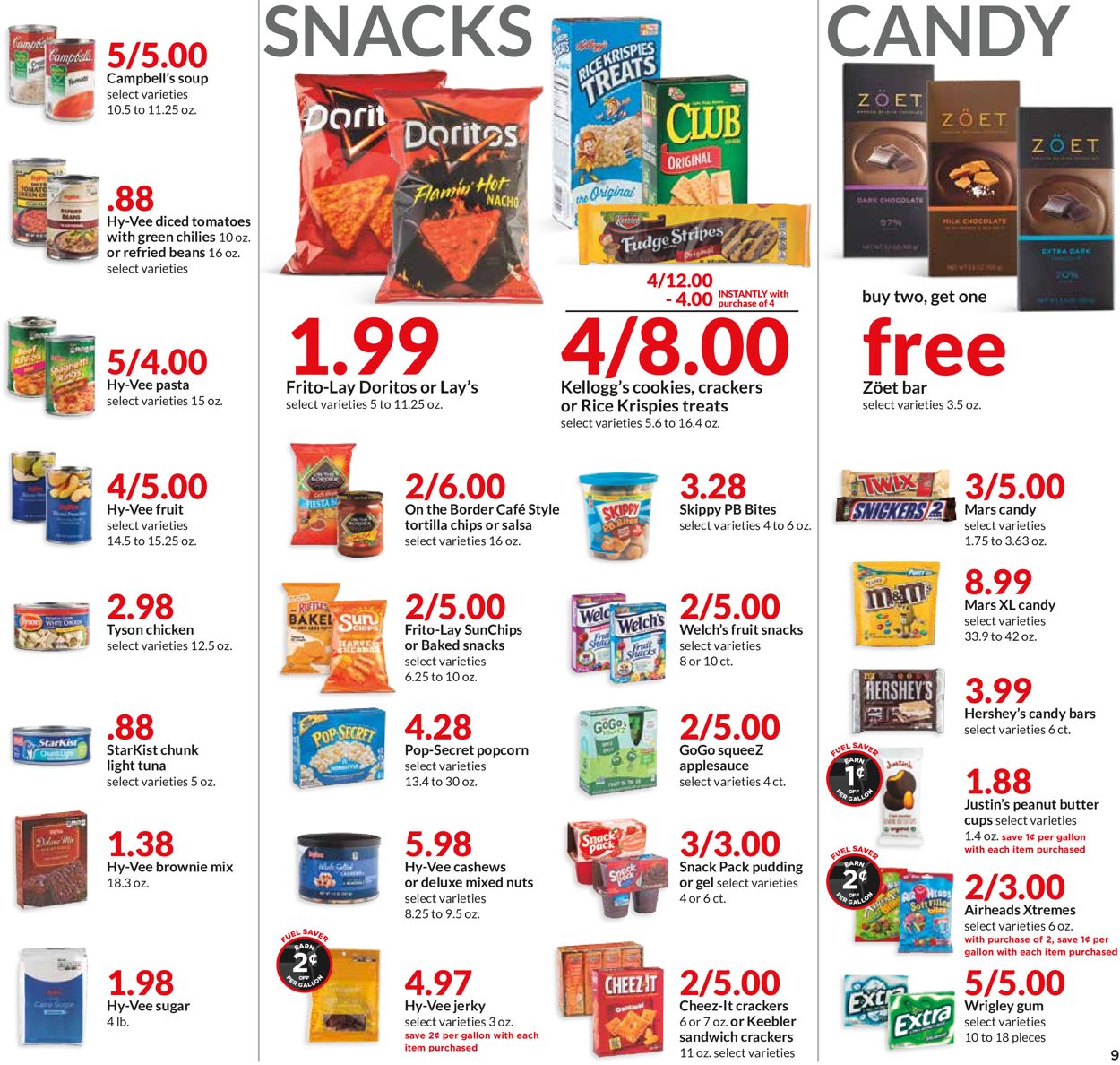 Catalogue HyVee from 04/24/2019