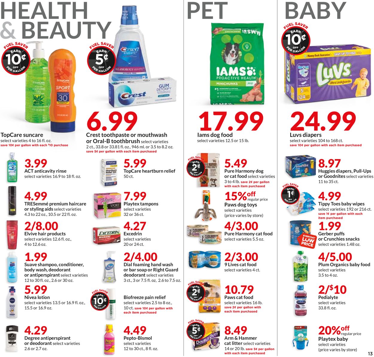 Catalogue HyVee from 04/24/2019