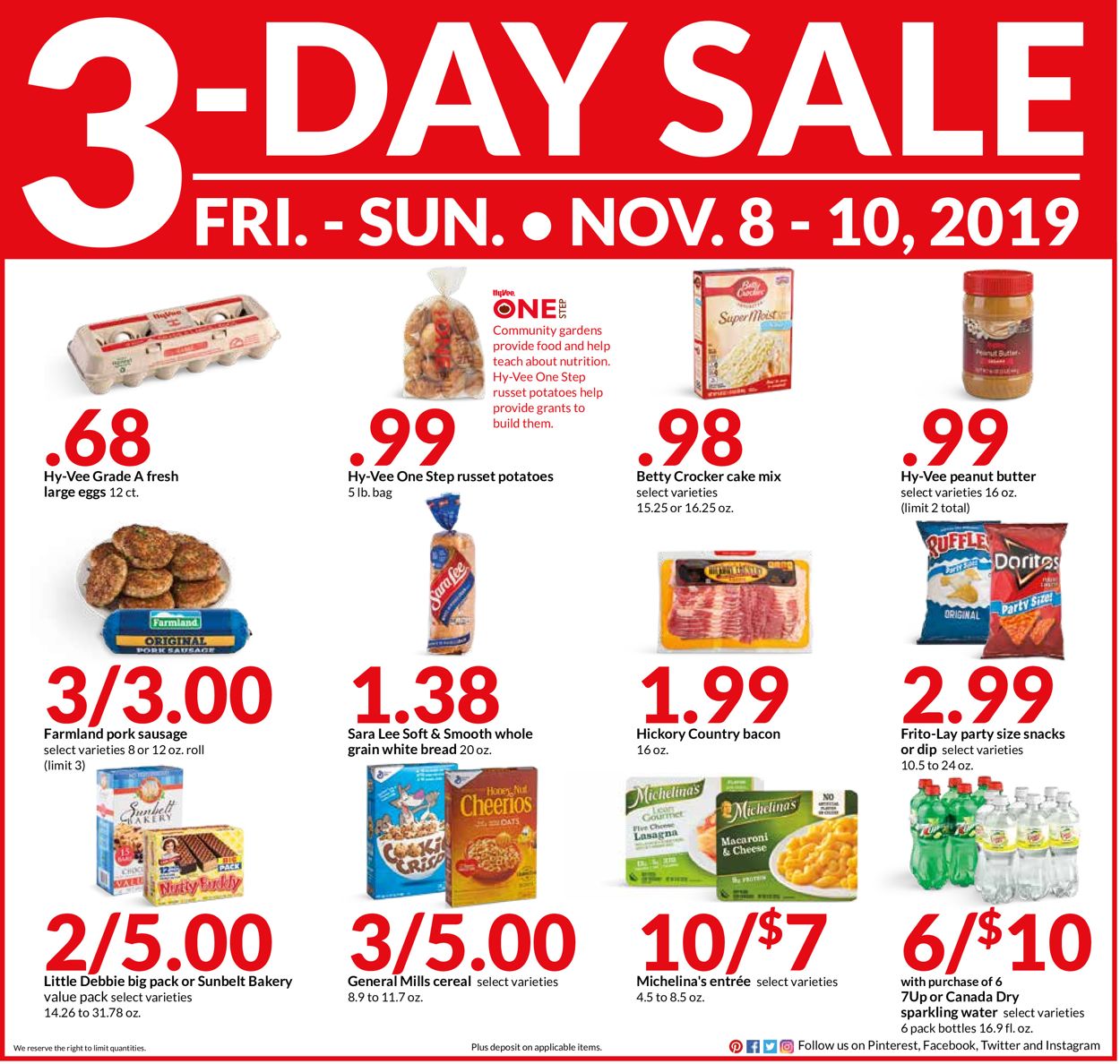 Catalogue HyVee from 11/08/2019