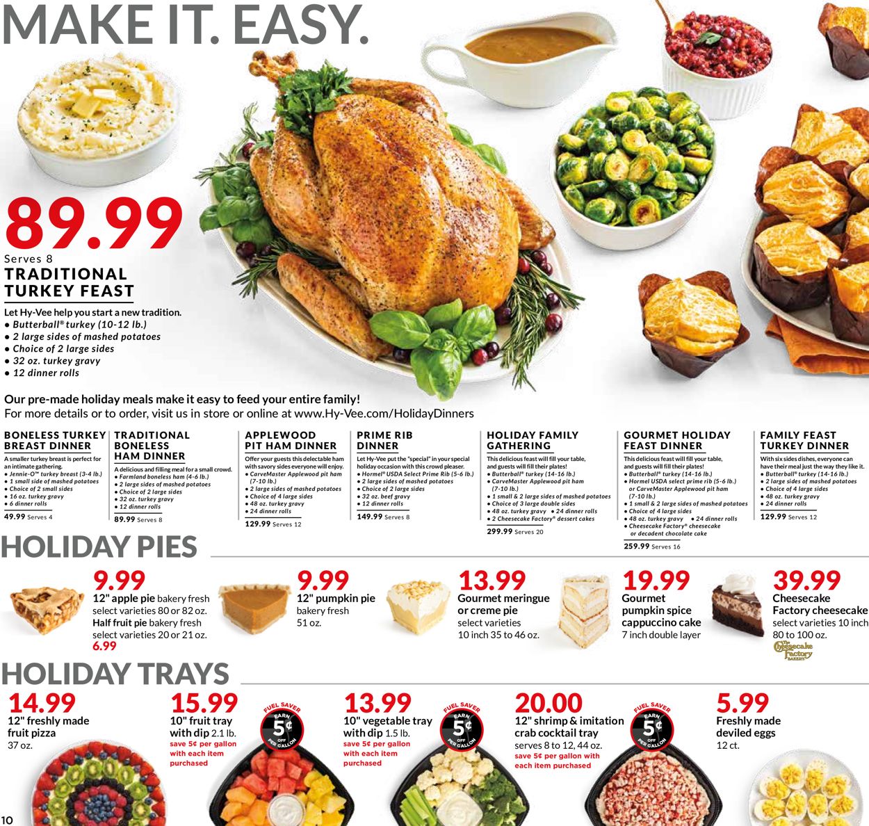 Hyvee Christmas Dinners 2019 : Hy-Vee - 🎁🎁 11 Days to Go!! 🎅🏻🎅🏻 FREE holiday meal pack?... - 15 ...