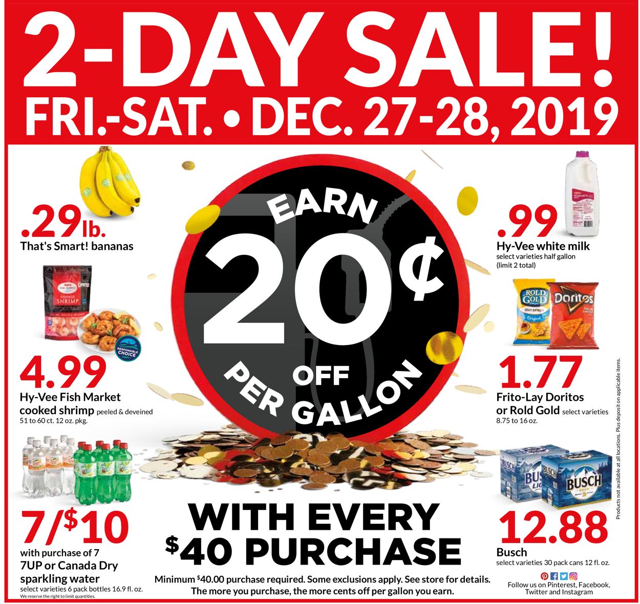 Catalogue HyVee from 12/27/2019