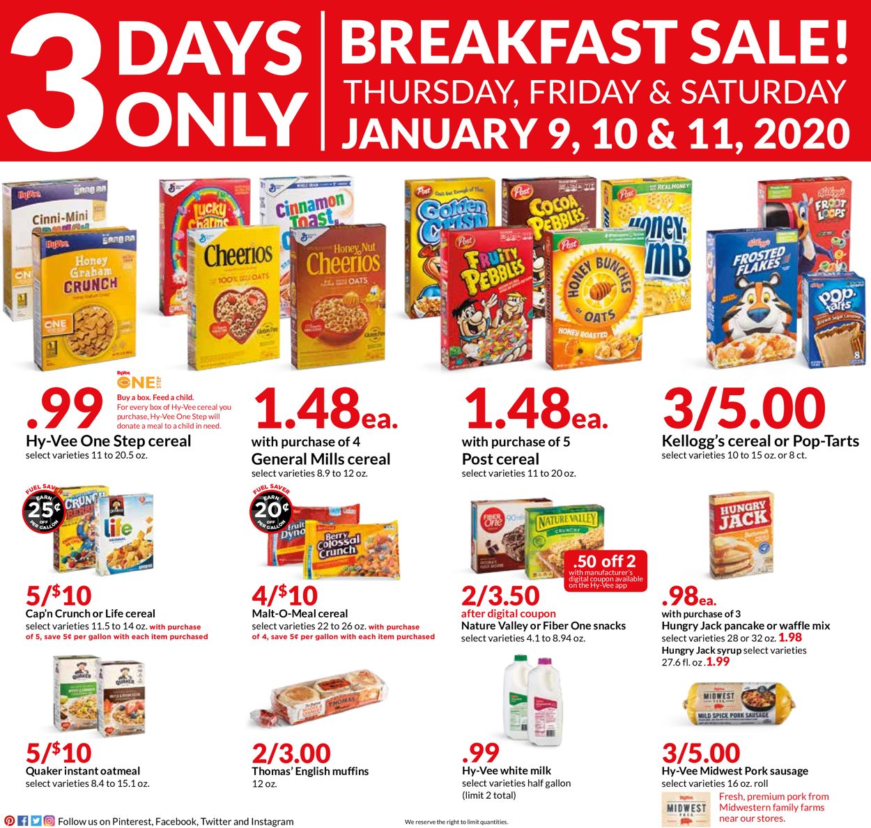 Catalogue HyVee from 01/09/2020