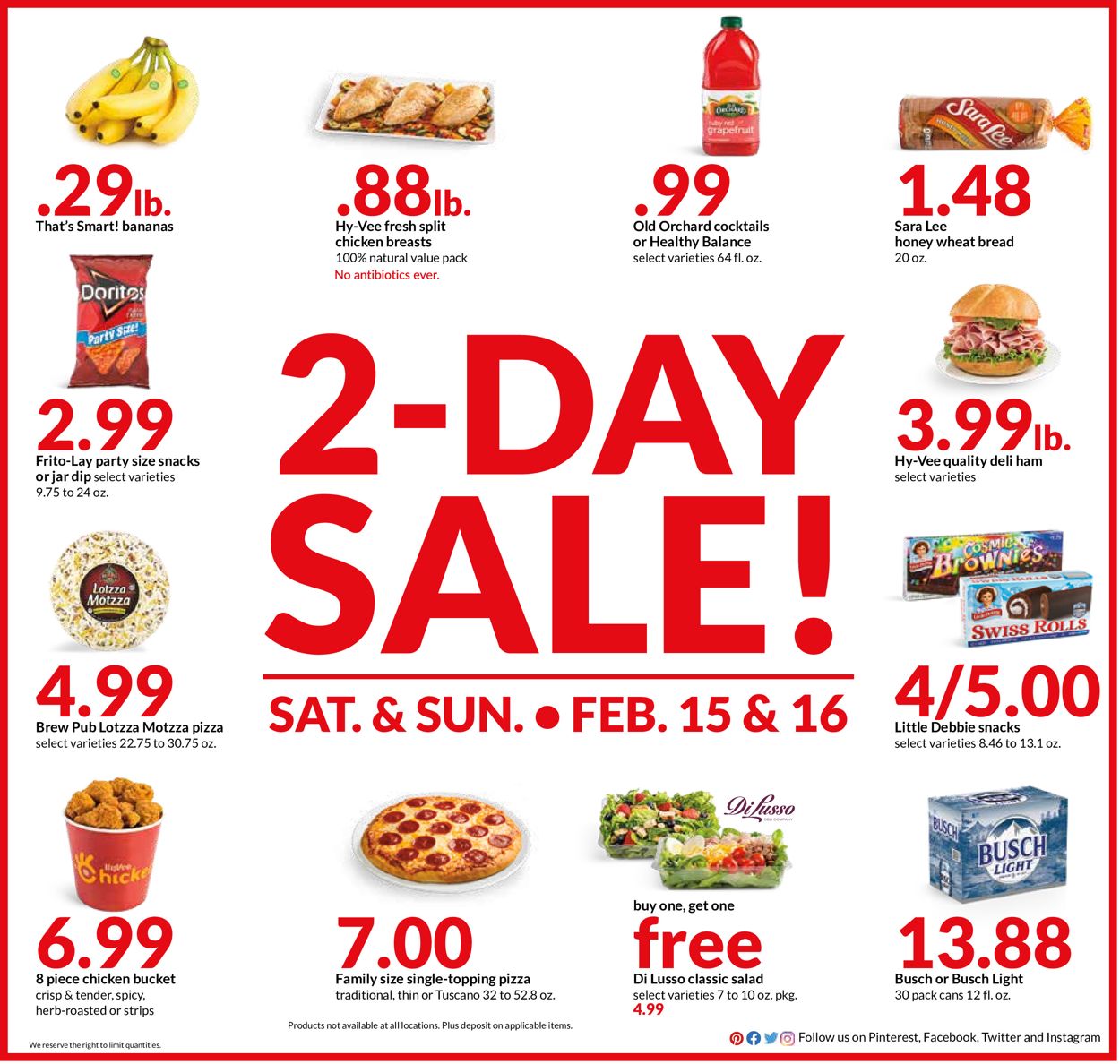 Catalogue HyVee from 02/15/2020