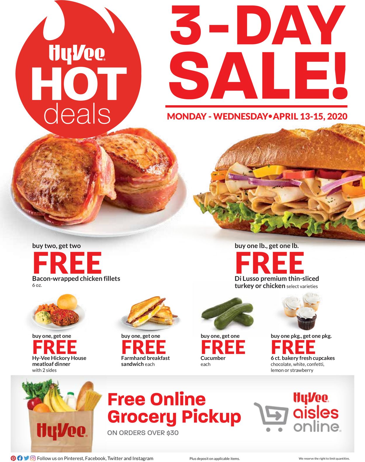 Valid 04/13 - 04/15/2020 Check the current HyVee Weekly Ad and don’t miss t...