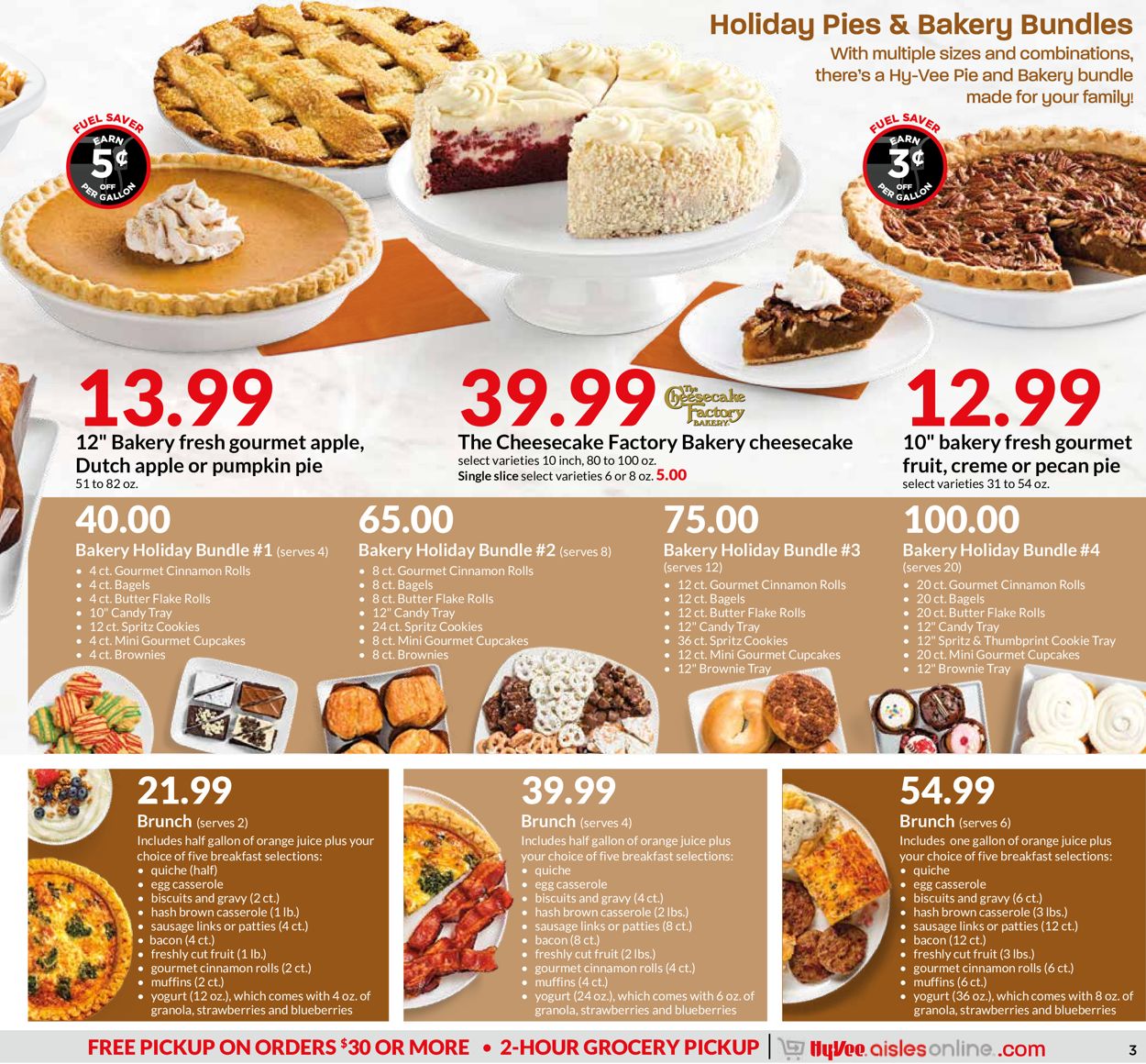 Catalogue HyVee Thanksgiving 2020 from 11/18/2020